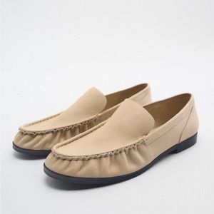 Soft Leather slip on loafers